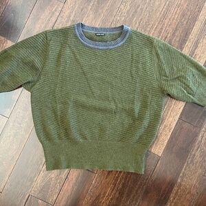 Calibra Top, short sleeve knit sweater